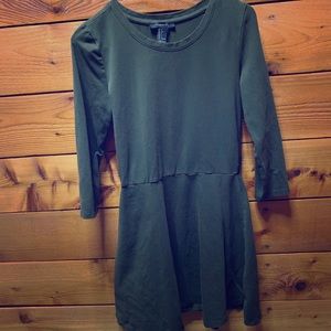 3/4 sleeve mini dress